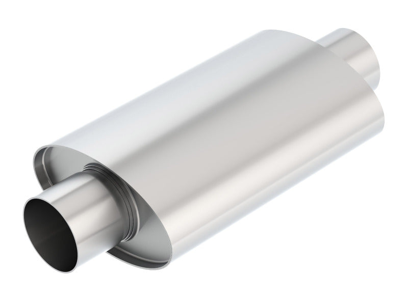 Borla Muffler Borla XR-1 Multi-Core 3in Ctr-Ctr Oval 12in x 4.25in x 7.88in Rotary Engine Equipped Racing Muffler