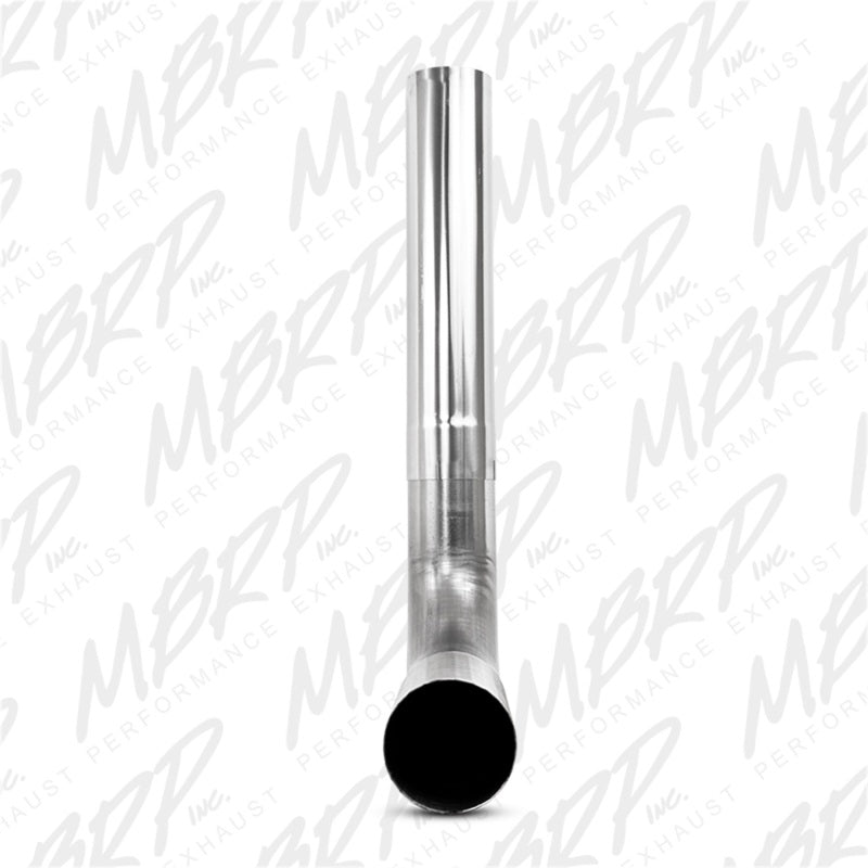 MBRP Smoke Stacks MBRP Universal Full Size Pickup Single Stack 5in Kit AL