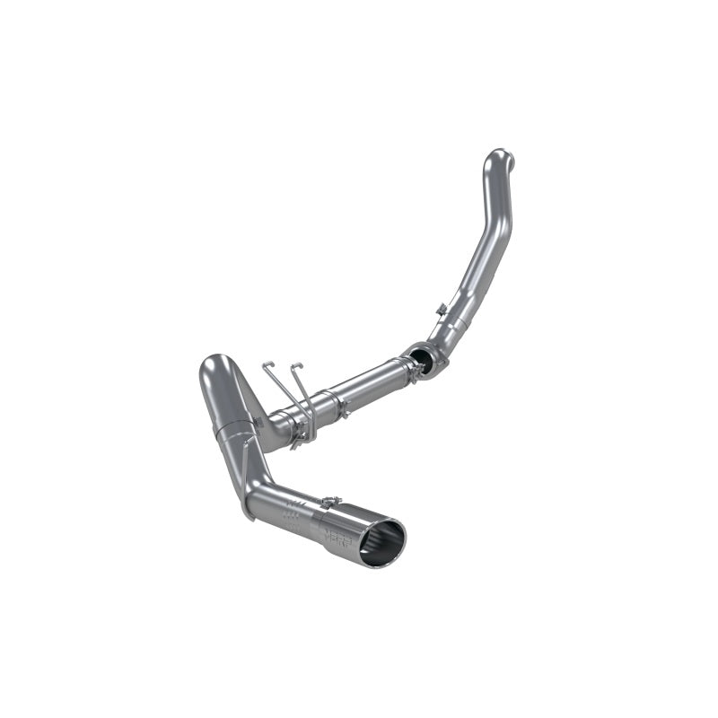 MBRP Downpipe Back MBRP 08-10 Ford 6.4L F250/350/450 4 inch Filter Back Single Side Exit Aluminum and Down Pipe