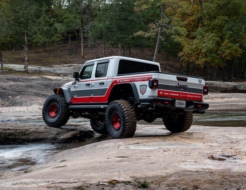 Bushwacker Fender Flares Bushwacker 2020 Jeep Gladiator Launch Edition Flat Style Flares 4pc - Black