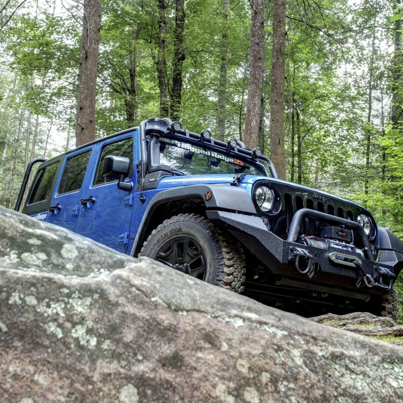 Rugged Ridge Air Intake Components Rugged Ridge 07-18 Jeep Wrangler 3.6L/3.8L XHD Snorkel w/ Pre-Filter