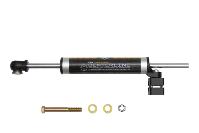 ICON Steering Stabilizer ICON 07-18 Jeep Wrangler JK Centerline Steering Stabilizer Kit (Non Adj)