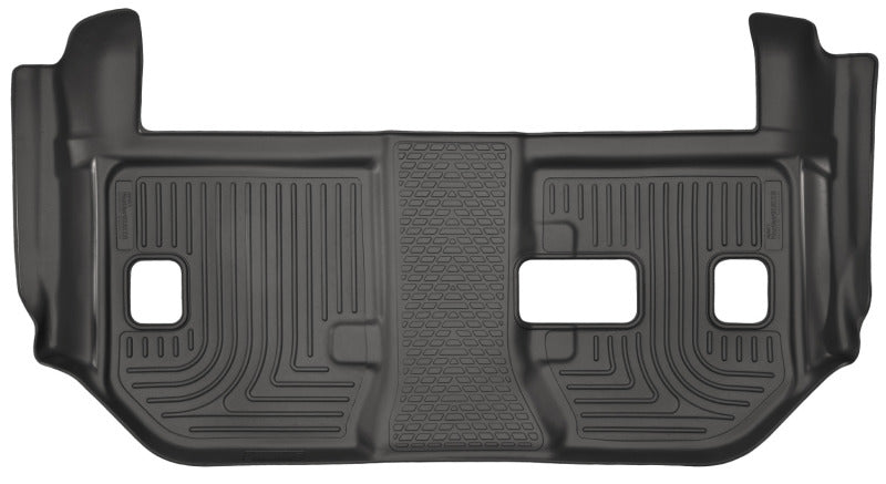 Husky Liners Floor Mats - Rubber Husky Liners 2015 Chevy/GMC Suburban/Yukon XL WeatherBeater Black 3rd Seat (Bench 2nd) Floor Liner