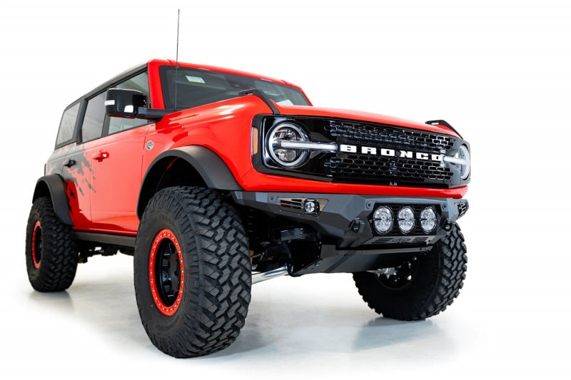 Addictive Desert Designs Bumpers - Steel Addictive Desert Designs 21-22 Ford Bronco Bomber Front Bumper (w/ 3 Rigid 360 Mounts)