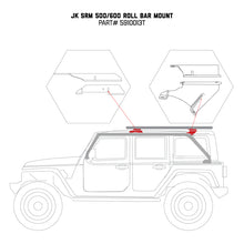 Load image into Gallery viewer, Go Rhino Roof Baskets Go Rhino 07-17 Jeep Wrangler 4dr Mouinting Kit for SRM Rack