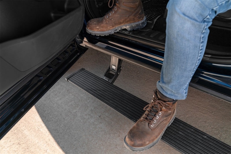 AMP Research Running Boards AMP Research 23-24 Chevrolet Colorado / GMC Canyon Crew Cab PowerStep Plug N Play - Black