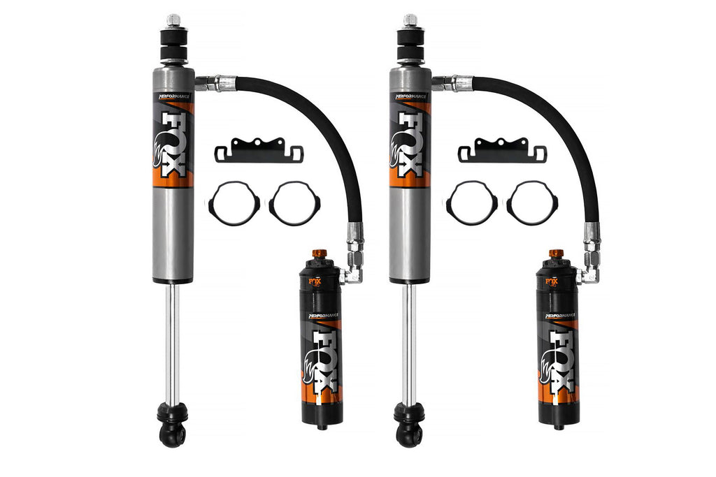 No Brand Available Shocks & Coilovers FOX 2.5 Rear Shocks w/ DSC Reservoir | 0-1.5 Inch Lift | Performance Elite Series | Toyota Tacoma (05-23) 4WD
