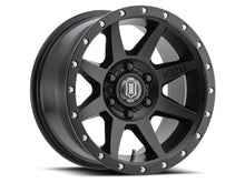 Load image into Gallery viewer, ICON Wheels - Cast ICON Rebound 17x8.5 6x5.5 25mm Offset 5.75in BS 95.1mm Bore Satin Black Wheel