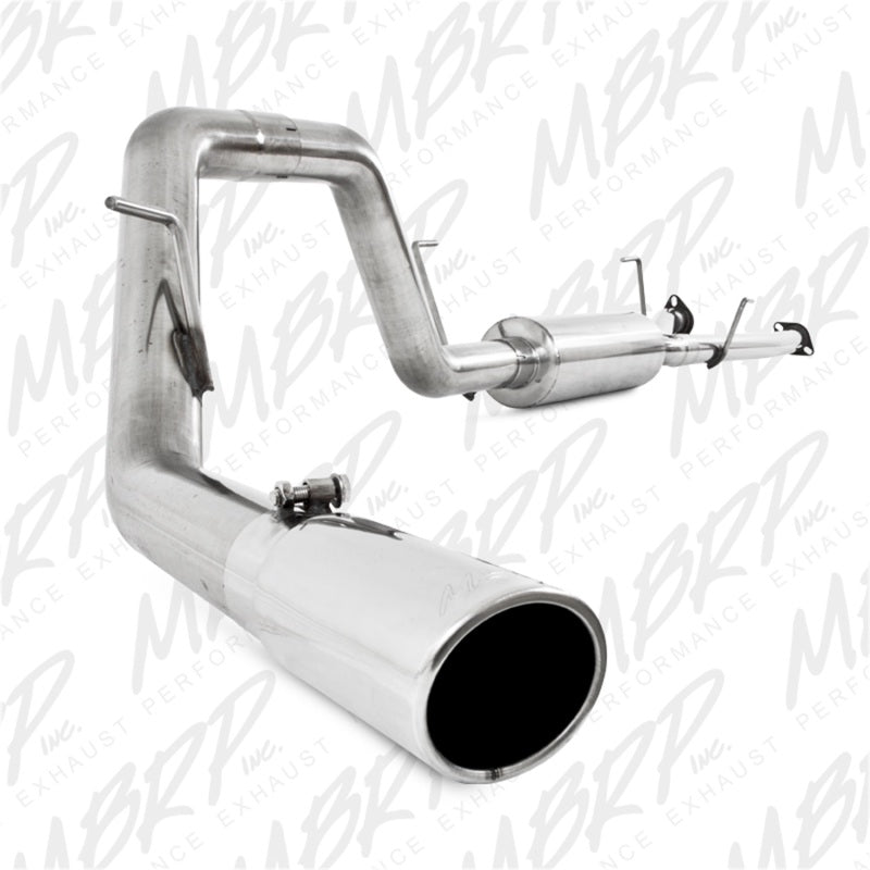 MBRP Catback MBRP 2009-2010 Toyota Tundra 5.7L EC-Std. & SB/CC-SB Cat Back Single Side