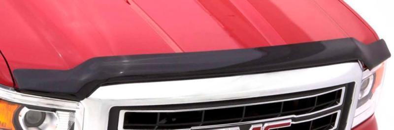 AVS Stone/Bug Deflectors AVS 16-18 Chevy Silverado 1500 Bugflector Medium Profile Hood Shield - Smoke