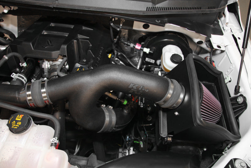 K&N Engineering Cold Air Intakes K&N 15-16 Ford F-150 2.7L V6 F/I Aircharger Intake Kit