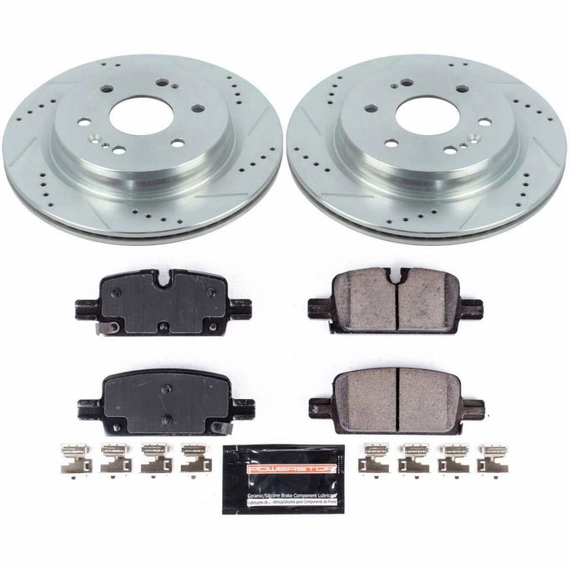 PowerStop Brake Kits - Performance D&S Power Stop 2019 GM 1500 Rear Z23 Evolution Sport Brake Kit