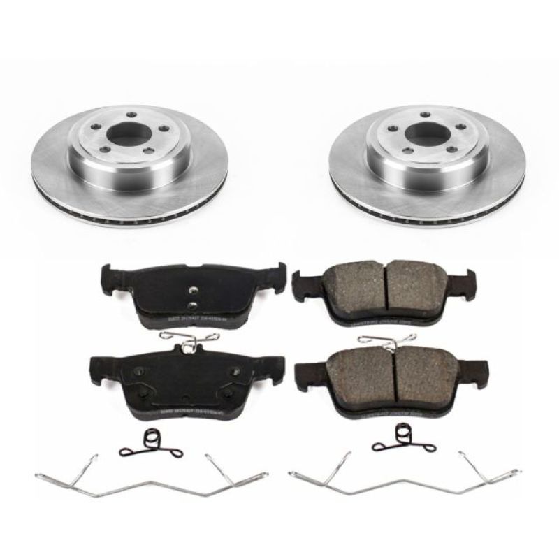 PowerStop Brake Kits - OE Power Stop 17-19 Ford Escape Rear Autospecialty Brake Kit