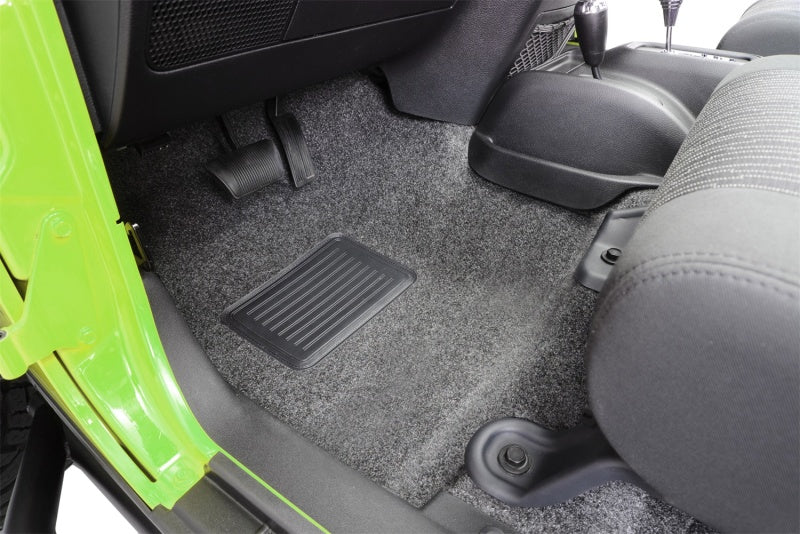 BedRug Bed Liners BedRug 07-16 Jeep JK Unlimited 4Dr Front 4pc Floor Kit (Incl Heat Shields)