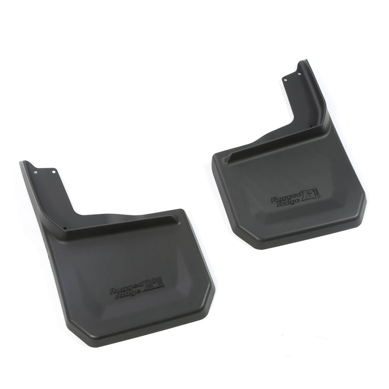Rugged Ridge Mud Flaps Rugged Ridge Splash Guard Kit Rear 07-18 Jeep Wrangler JK