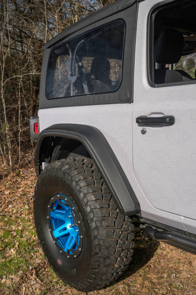 Rugged Ridge Fenders Rugged Ridge Max Terrain Fender Flare Set F & R 18-22 Jeep Wrangler JL