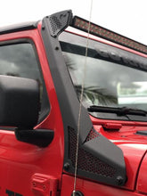 Load image into Gallery viewer, Go Rhino Light Mounts Go Rhino 18-20 Jeep Wrangler JL/JLU/Gladiator JT XE Windshield Light Bar Mount - 50in Single Row