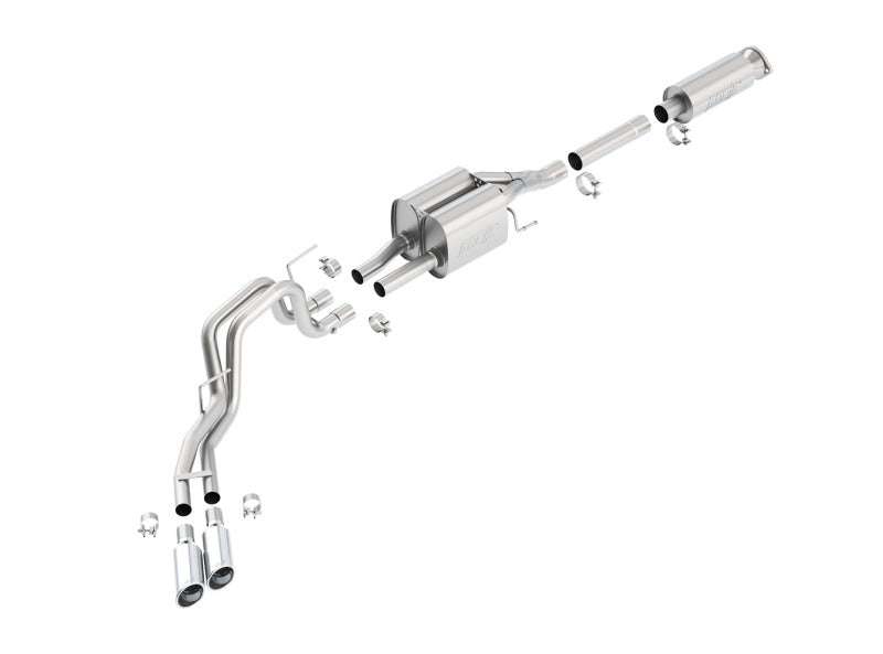 Borla Catback Borla 10-12 Ford F-150 Raptor 6.2L V8 2/4WD AT Touring SS Catback Exhaust