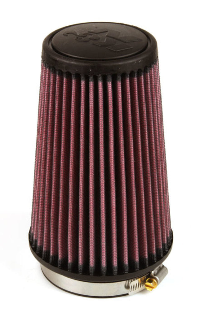 K&N Engineering Air Filters - Universal Fit K&N Filter Universal Rubber Filter 3 1/2 inch Flange 4 5/8 inch Base 3 1/2 inch Top 7 inch Height