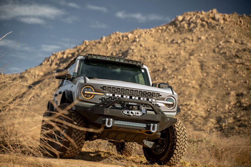 DV8 Offroad Light Mounts DV8 Offroad 2021 Ford Bronco A Pillar Dual Light Pod Drop Mounts