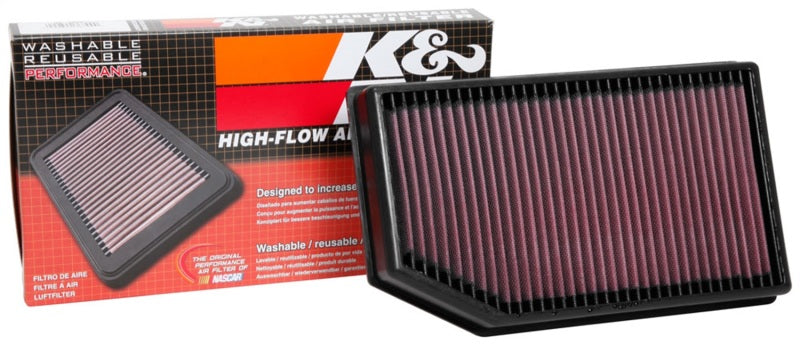 K&N Engineering Air Filters - Drop In K&N 2018 Jeep Wrangler JL 2.0L/3.6L F/I Drop In Air Filter