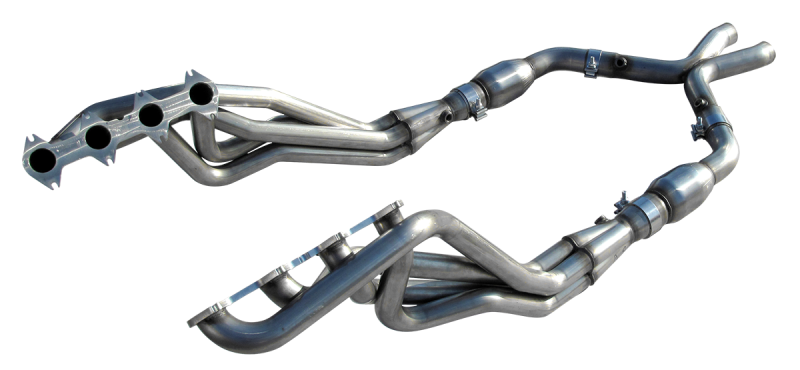 American Racing Headers Header Back ARH 2005-2010 Ford Mustang 3V 1-5/8in x 2-1/2in Long System w/ Cats