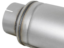 Load image into Gallery viewer, aFe Muffler aFe ATLAS Aluminized Steel Muffler 5in Center/Center 24in L x 7in Diameter - Round Body