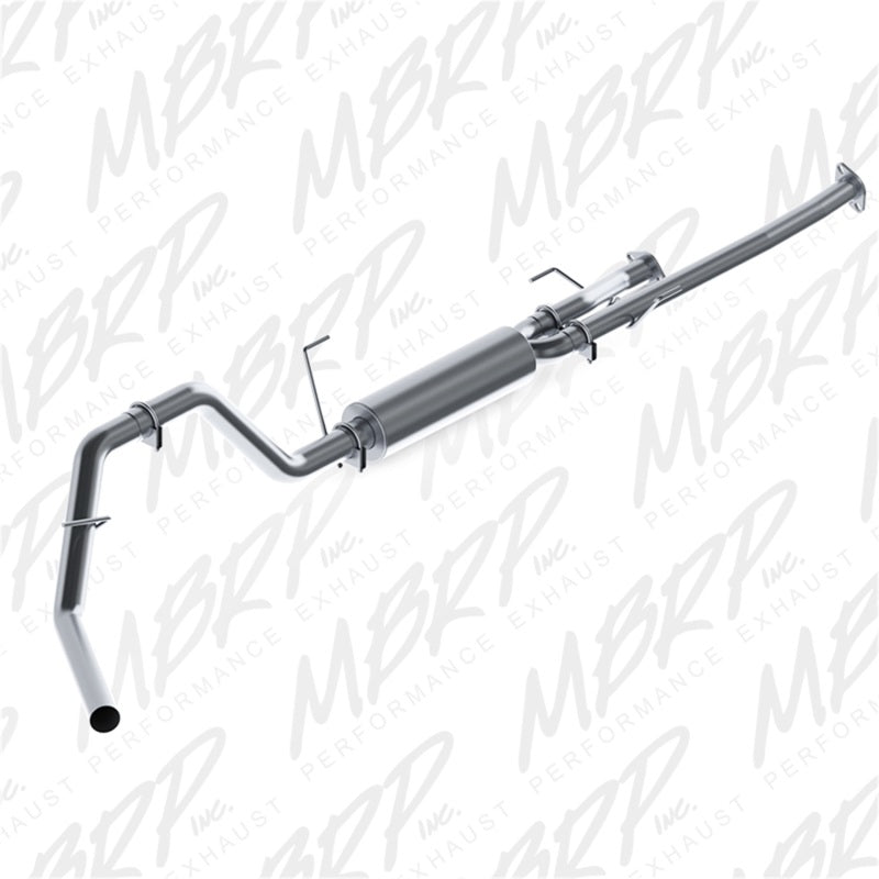 MBRP Catback MBRP 09-19 Toyota Tundra 5.7L EC-Std. & SB/CC-SB Cat Back Single Side AL P Series Exhaust