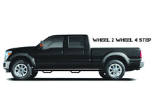 Load image into Gallery viewer, N-Fab Side Steps N-Fab Nerf Step 16-17 Toyota Tacoma Double Cab - Gloss Black - Cab Length - 2in