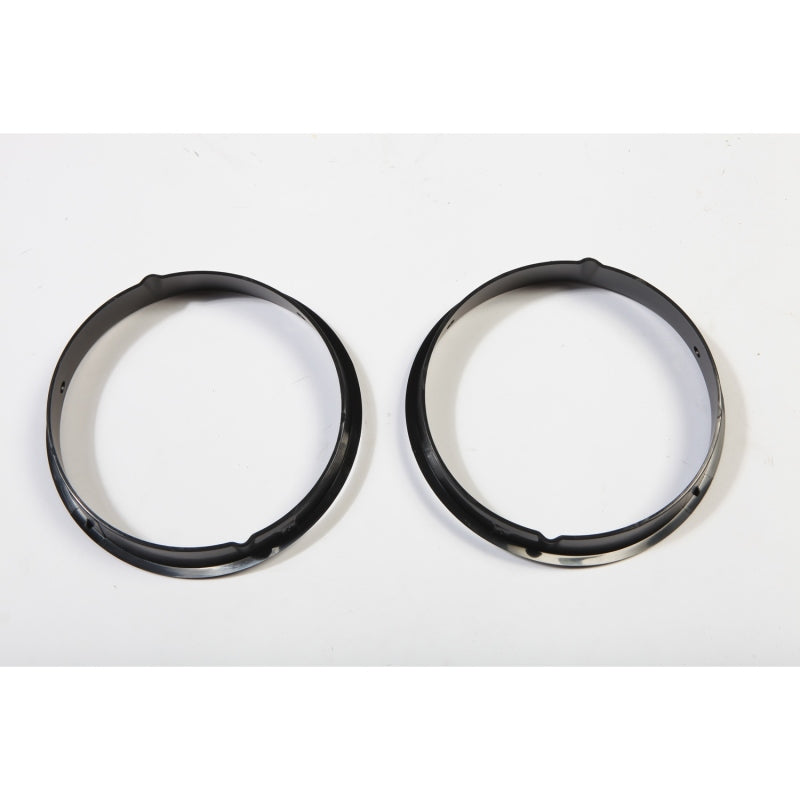 Rugged Ridge Light Mounts Rugged Ridge Headlight Bezels Black 97-06 Jeep Wrangler