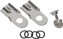 Load image into Gallery viewer, Kentrol Tailgate Accessories Kentrol 76-86 Jeep CJ8/CJ8 Tailgate Latch Pair CJ7/CJ8 - Polished Silver
