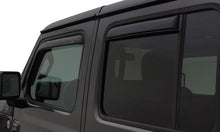 Load image into Gallery viewer, AVS Wind Deflectors AVS 07-18 Jeep Wrangler Unlimited Ventvisor In-Channel Front &amp; Rear Window Deflectors 4pc - Smoke