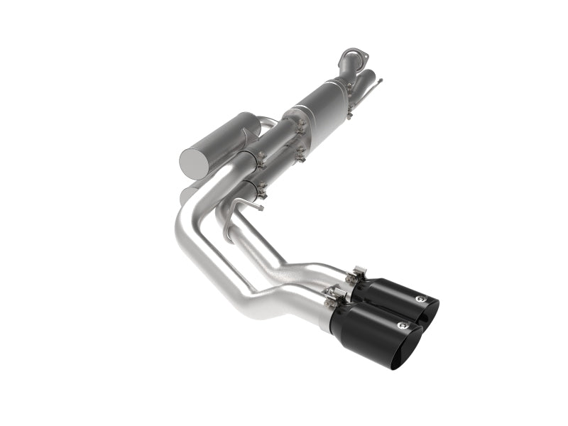 aFe Catback aFe Rebel Series 3in 409 SS Cat-Back Exhaust w/ Black Tips 17-20 Ford F-250/F350 V8 6.2L/7.3L
