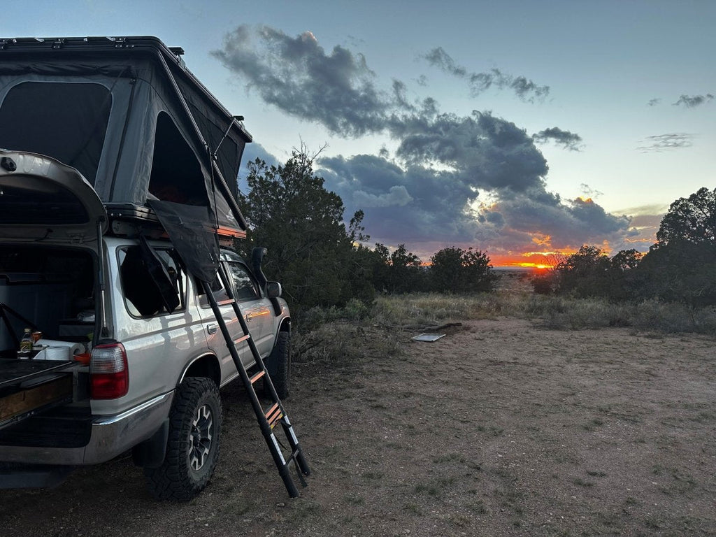 Tuff Stuff Overland Roof Top Tent Tuff Stuff® Alpine FiftyOne Aluminum Shell Roof Top Tent