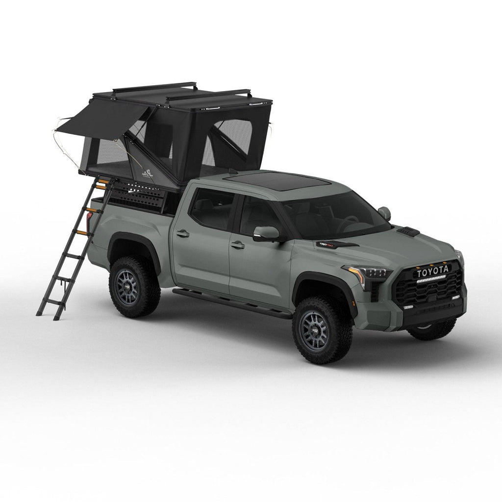 Tuff Stuff TS-1-1900BLK Alpine Sixtyone Aluminum Shell Roof Top Tent