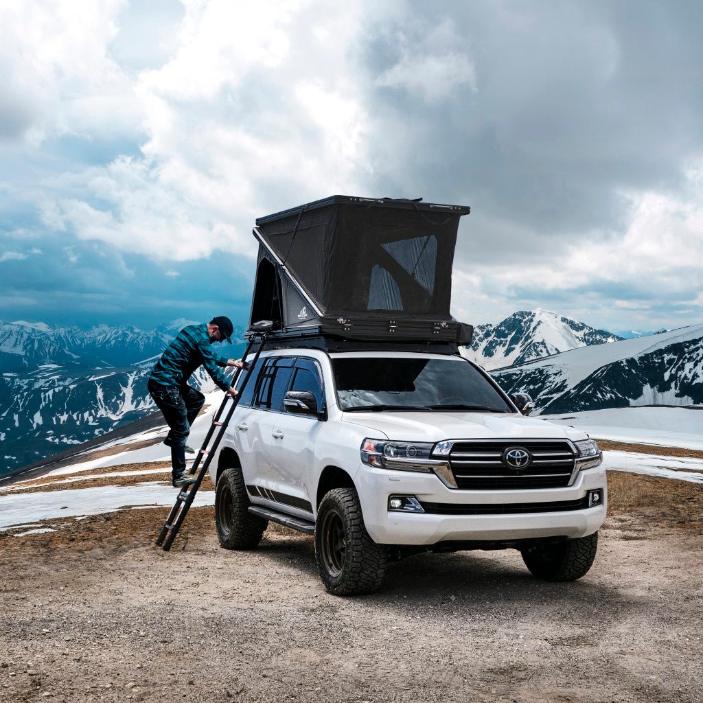 Tuff Stuff Overland Roof Top Tent Tuff Stuff® Alpine SixtyOne Aluminum Shell Roof Top Tent