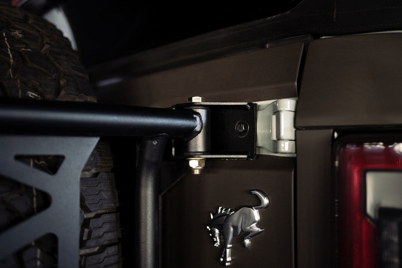 DV8 Offroad Hitch Receivers DV8 Offroad 21-23 Ford Bronco Spare Tire Guard & Accessory Mount