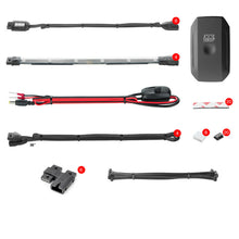 Load image into Gallery viewer, XKGLOW Light Accessories and Wiring XK Glow Strip Million Color XKCHROME Smartphone App ATV/Motorcycle LED Light Kit 8xPod + 4x10In