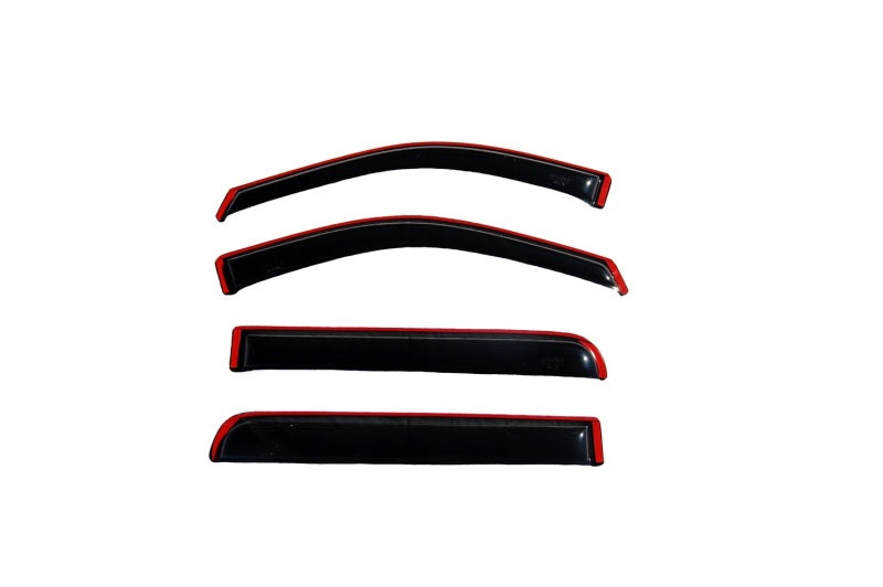AVS Wind Deflectors AVS 06-08 Lincoln Mark LT Ventvisor In-Channel Front & Rear Window Deflectors 4pc - Smoke