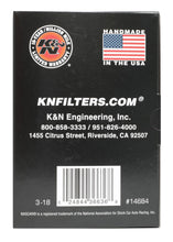 Load image into Gallery viewer, K&amp;N Engineering Air Filters - Universal Fit K&amp;N Universal Round Clamp-On Air Filter 3in Flange ID x 6in Base OD x 4.625in Top OD x 3in Height