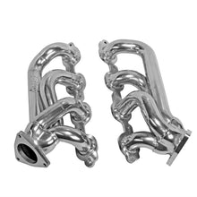 Load image into Gallery viewer, BBK Headers &amp; Manifolds BBK 14-18 GM Truck 5.3/6.2 1 3/4in Shorty Tuned Length Headers - Polished Silver Ceramic