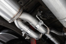 Load image into Gallery viewer, MBRP Catback MBRP 19-21 Chevy Silverado 1500 6.2L 2.5in Dual Split Rear Cat Back w/ Quad Carbon Fiber Tips- T304