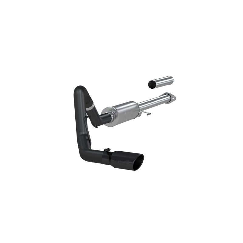 MBRP Catback MBRP 2015 Ford F-150 2.7L / 3.5L EcoBoost 3in Cat Back Single Side Black Exhaust System