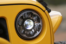 Load image into Gallery viewer, KC HiLiTES Headlights KC HiLiTES 07-18 Jeep JK (Not for Rubicon/Sahara) 7in. Gravity LED Pro DOT Headlight (Pair Pack Sys)