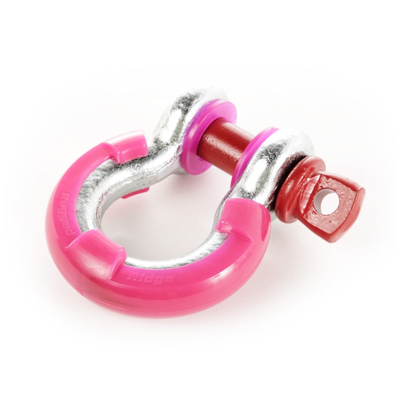 Rugged Ridge Shackle Kits Rugged Ridge Pink 3/4in D-Ring Isolator Kit