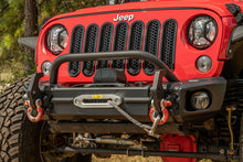 Load image into Gallery viewer, Rugged Ridge Bumpers - Steel Rugged Ridge Arcus Front Bumper Tube Overrider Black JK