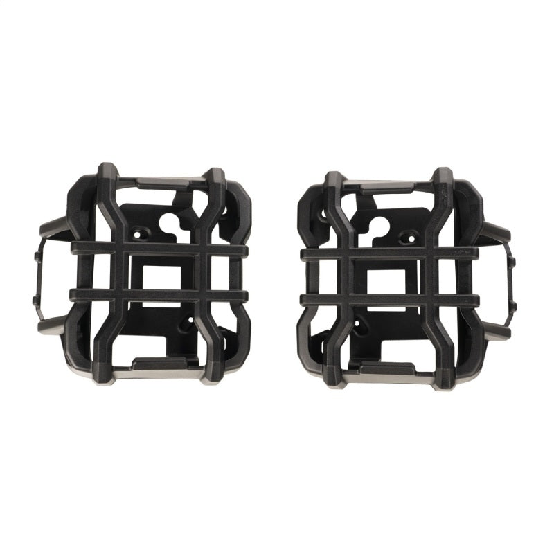 Rugged Ridge Light Covers and Guards Rugged Ridge 18-20 Jeep Wrangler JL Textured Black Elite Tail Light Guards