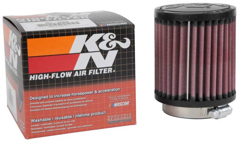 K&N Engineering Air Filters - Universal Fit K&N Universal Air Filter - 2-7/16in Flange x 3-1/2in OD x 4in Height