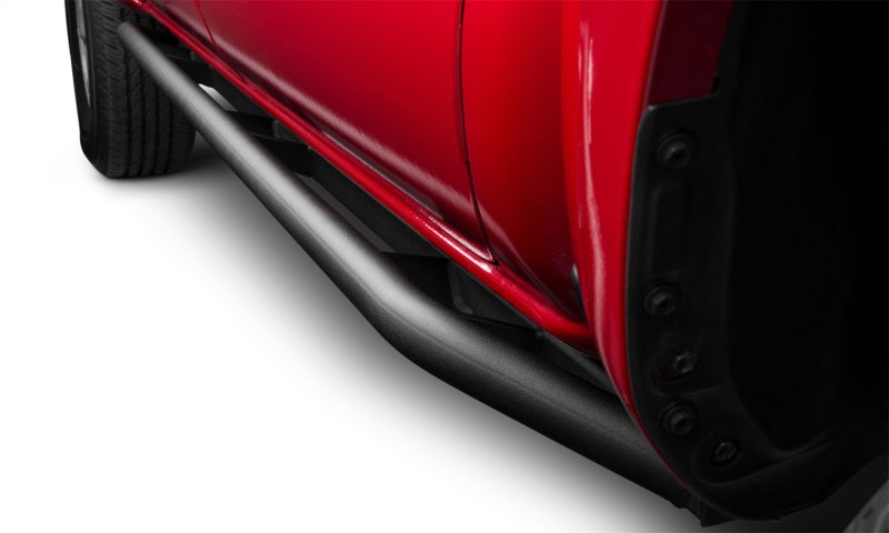 N-Fab Body Armor & Rock Rails N-Fab Trail Slider Steps 16-20 Toyota Tacoma Crew Cab All Beds - SRW - Textured Black