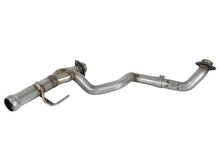 Load image into Gallery viewer, aFe X Pipes aFe POWER Twisted Steel Y-Pipe 2-1/4in 409 SS Exhaust System 2018 Jeep Wrangler (JL) V6-3.6L